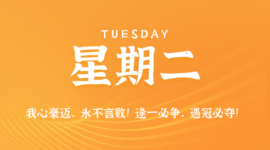 08日05日，星期二，在这里每天60秒读懂世界！